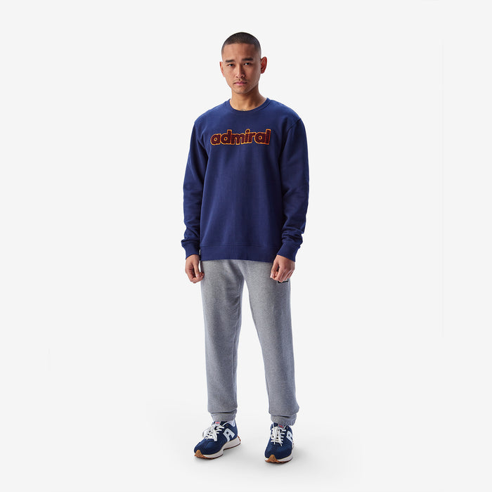 Stamford Chenille Sweatshirt - Navy