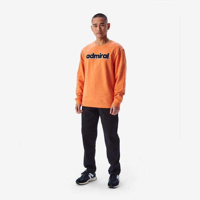 Stamford Chenille Sweatshirt - Orange