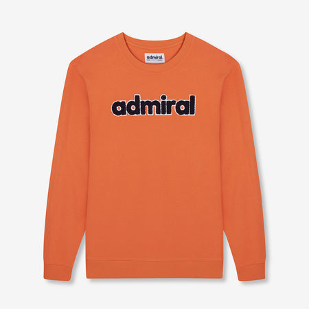 Stamford Chenille Sweatshirt - Orange