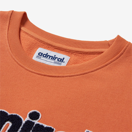 Stamford Chenille Sweatshirt - Orange