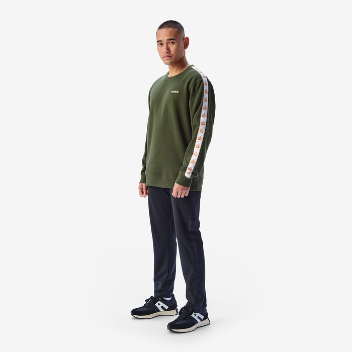 Alton Repeat Tape Sweatshirt - Dark Green