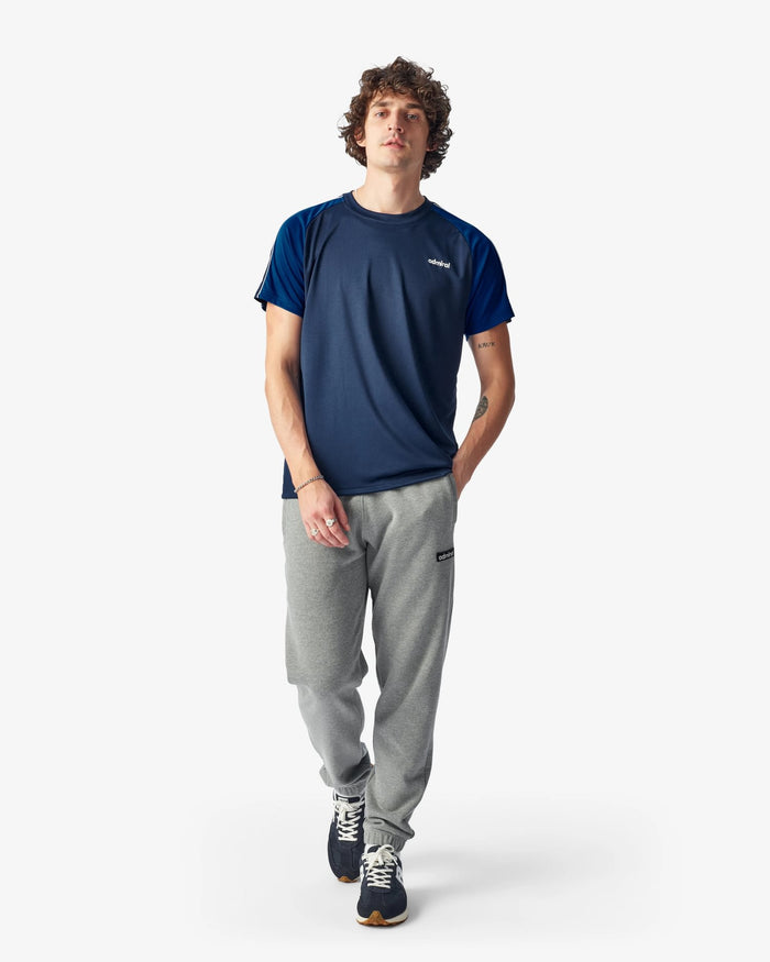 Pluto Poly T-Shirt - Navy/Royal Blue