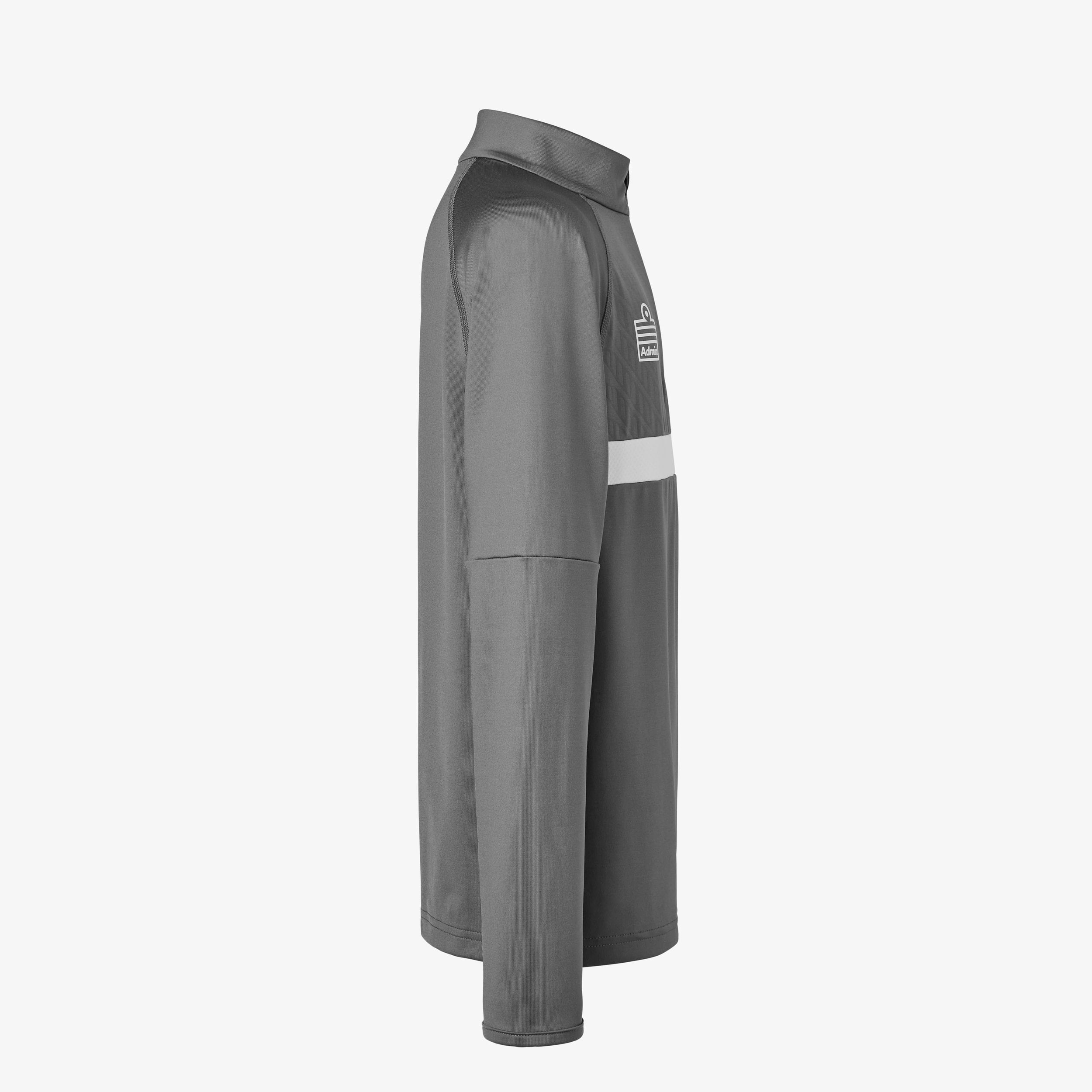 Edge Training 1/4 Zip Juniors - Charcoal - Admiral Sports
