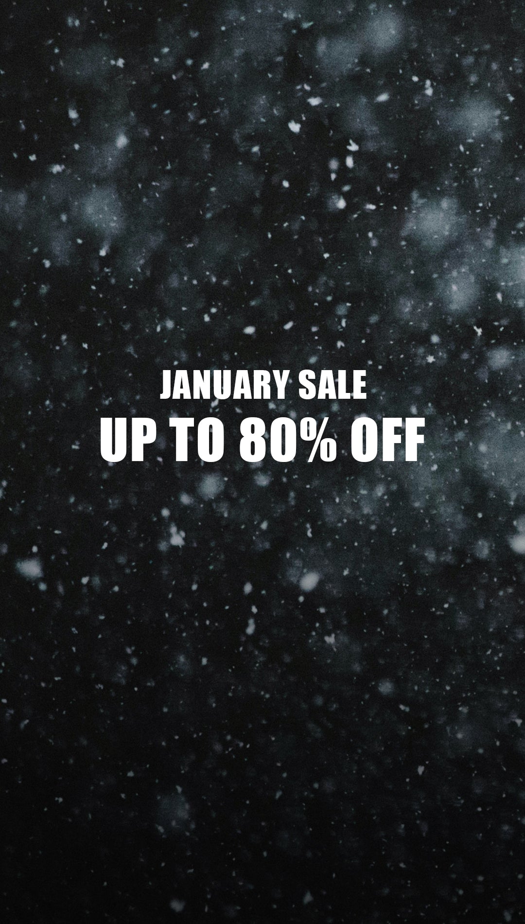 January Sale