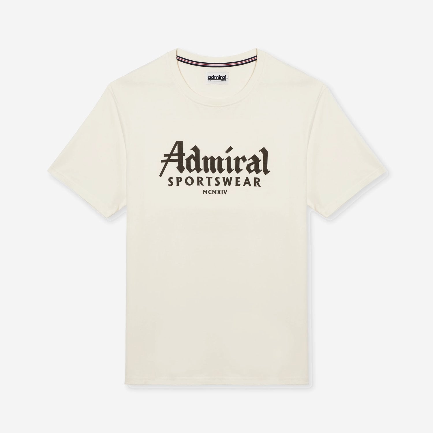 Admiral Legacy Logo T-Shirt - Off-White - Admiral Sports