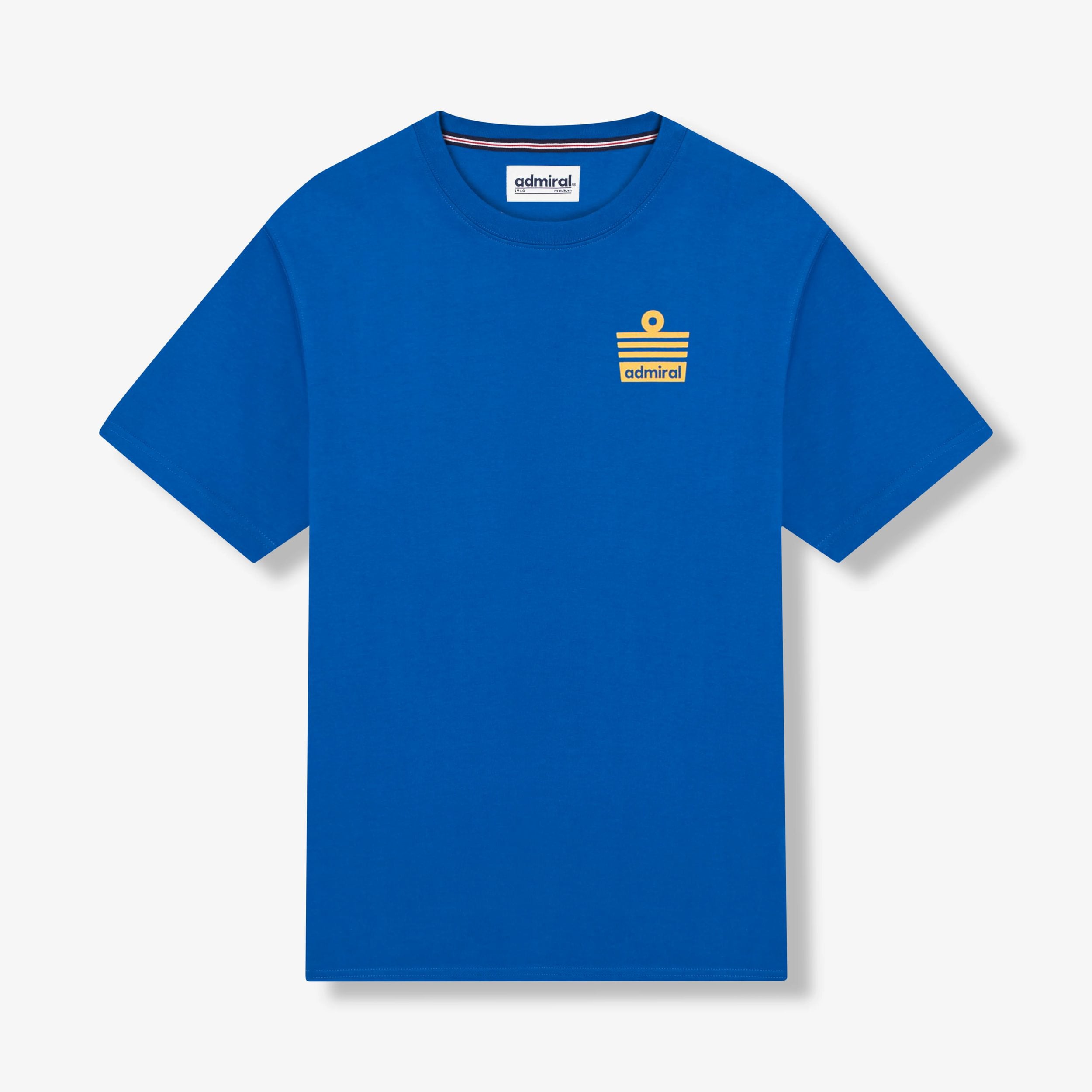 Admiral Ensign T-Shirt - Royal/Yellow - Admiral Sports