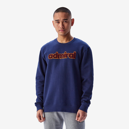 Stamford Chenille Sweatshirt - Navy