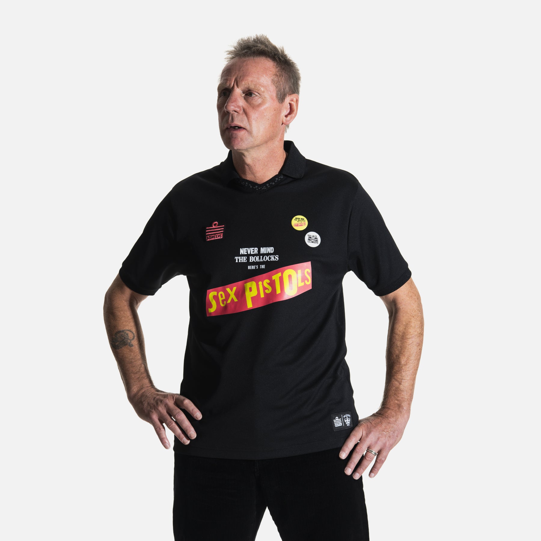 Admiral x Sex Pistols Football Shirt | Admiral Sports