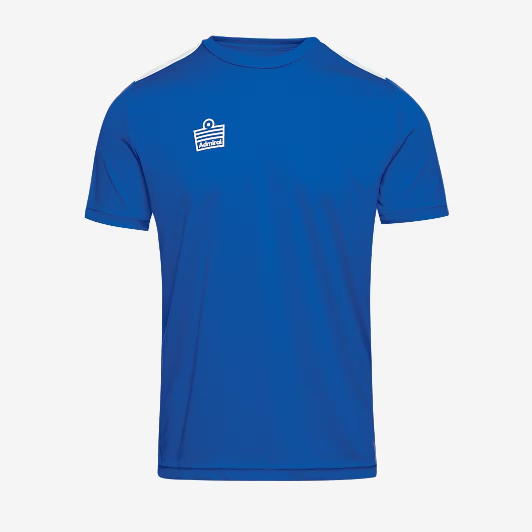 Volt Training T Shirt Royal Mens Football Teamwear Admiral Sports