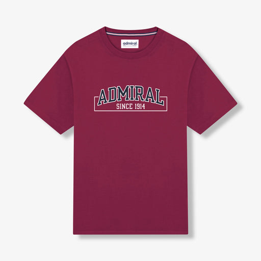 Admiral 1914 T-Shirt - Burgundy