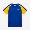 Pluto Poly T Shirt Royal Blue Yellow