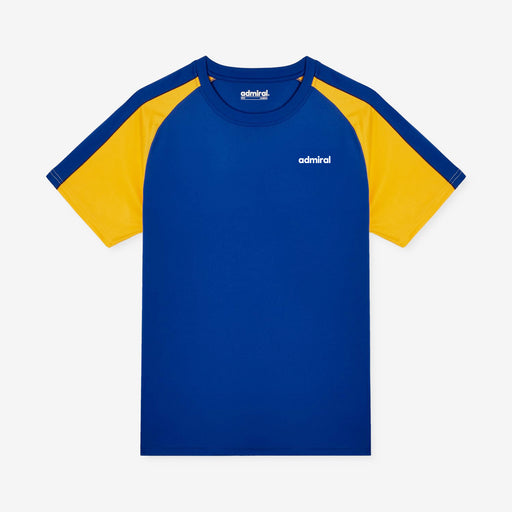 Pluto Poly T-Shirt - Royal Blue/Yellow