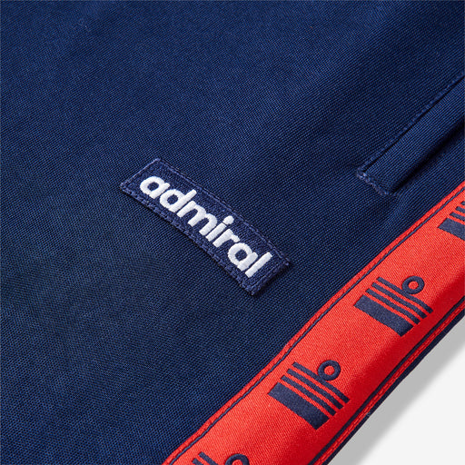 Enville Repeat Tape Track Pants - Navy/Red