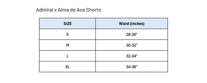 Alma de Ace x Admiral Shorts - Blue