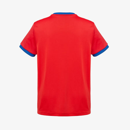 Striped Football Shirt Juniors - Red/White