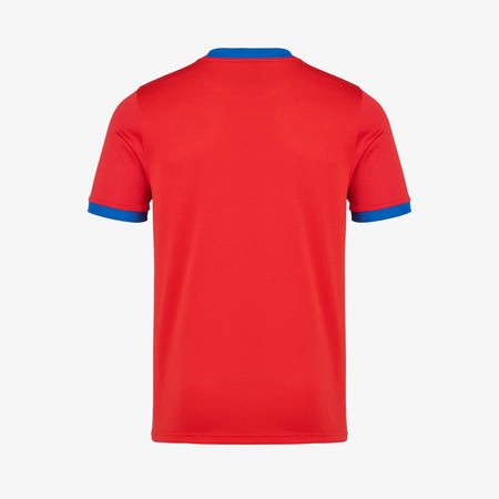 Striped Football Shirt Adults - Red/White