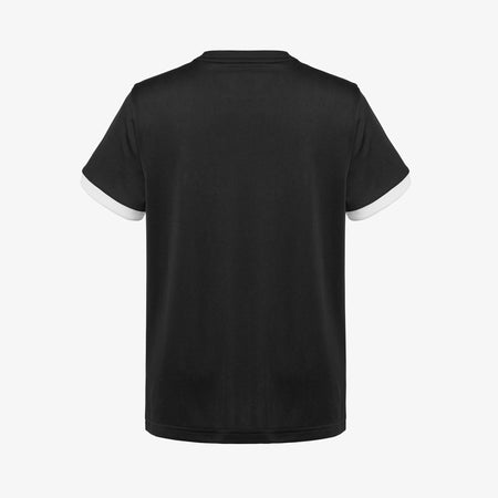 Striped Football Shirt Juniors - Black/White
