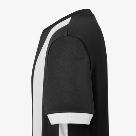 Striped Football Shirt Juniors - Black/White