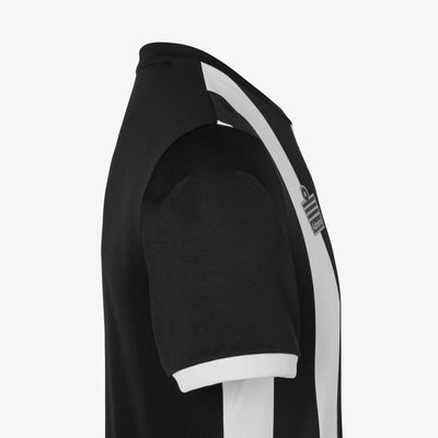 Striped Football Shirt Adults - Black/White