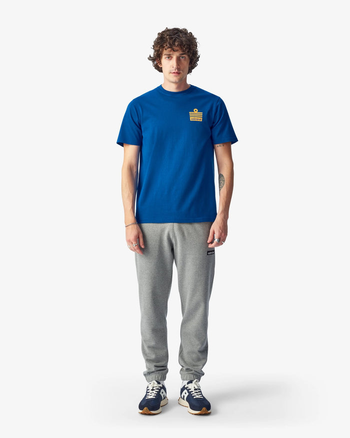 Denzell Ensign Logo T-Shirt - Royal Blue/Yellow