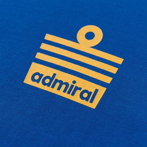 Denzell Ensign Logo T-Shirt - Royal Blue/Yellow