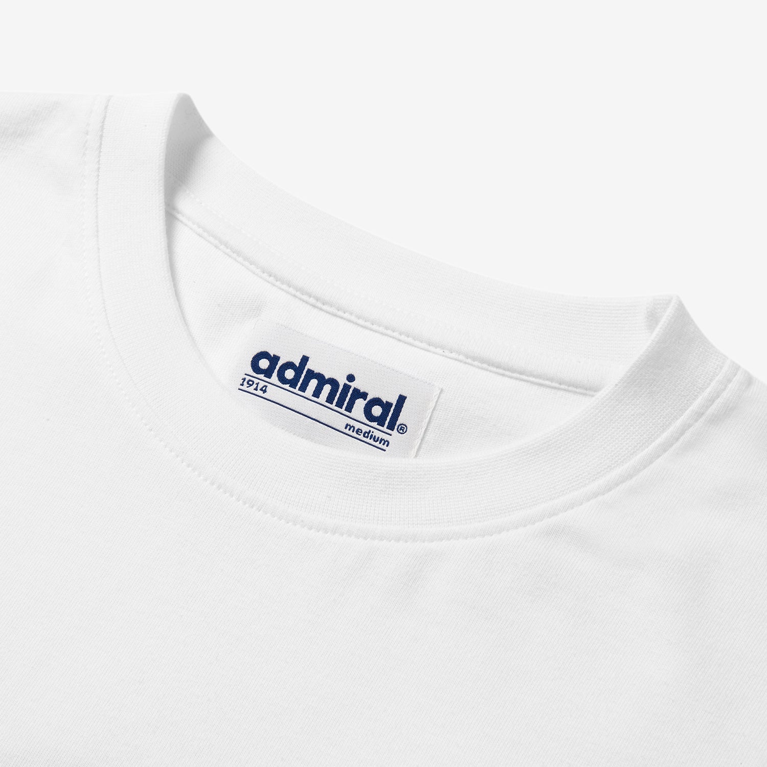 Denzell Ensign T-Shirt - White - Admiral Sports