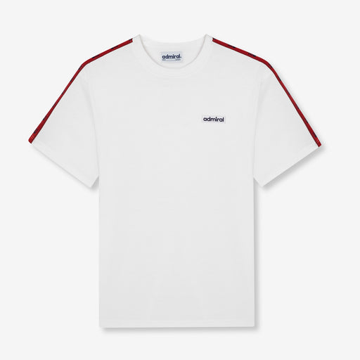 Bardon Repeat Tape T-Shirt - White