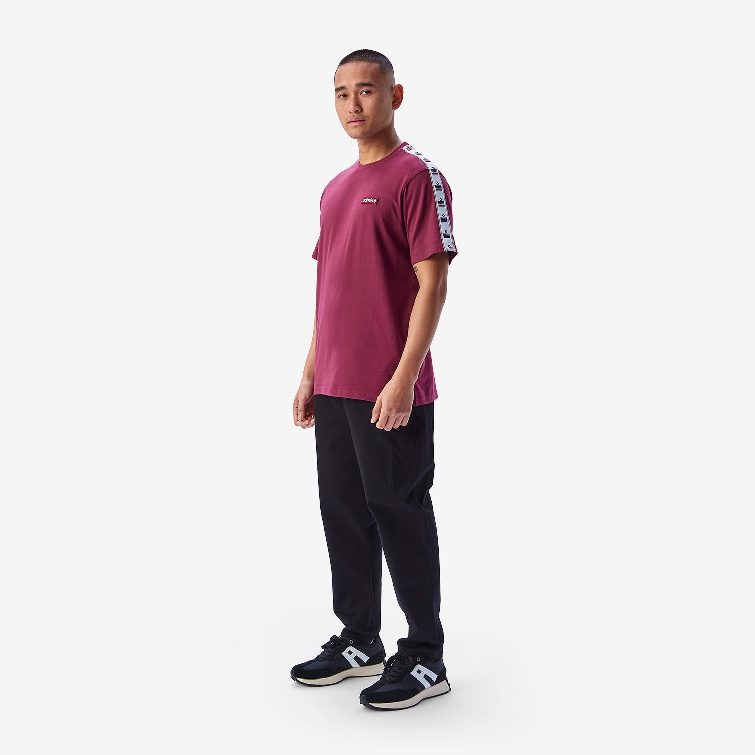 ★BADBLOOD★ Dark Classic Stripe T-Shirt Tobacco Brown kicadoq9h0g0hveze8ep_1200x1200