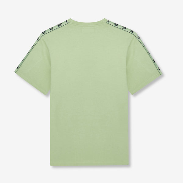 Bardon Repeat Tape T-Shirt - Light Green