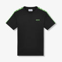 Bardon Repeat Tape T-Shirt - Black/Lime