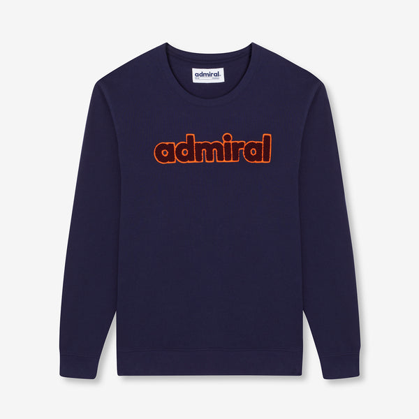 Stamford Chenille Sweatshirt - Navy