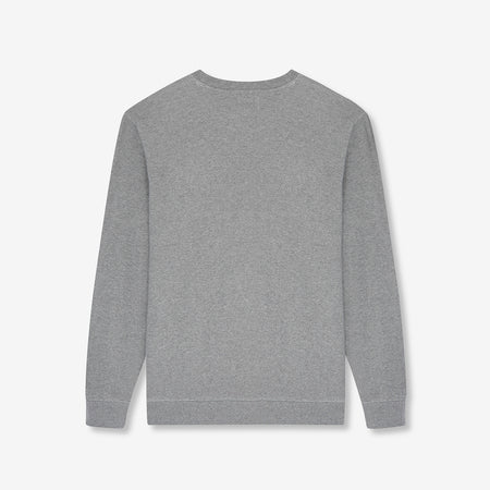 Stamford Chenille Sweatshirt - Grey Marl