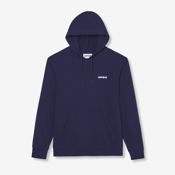 Harcourt Embroidered Hoodie - Navy