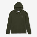 Harcourt Embroidered Hoodie - Dark Green