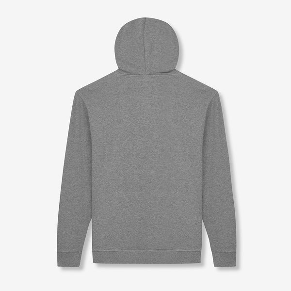 Harcourt Logo Hoodie - Grey Marl