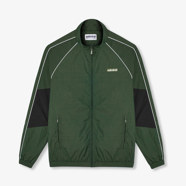 Rushford Woven Track Jacket - Dark Green