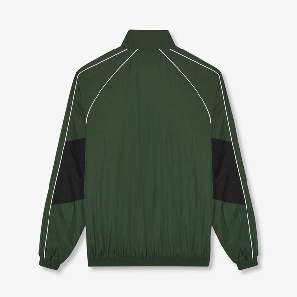 Rushford Woven Track Jacket - Dark Green