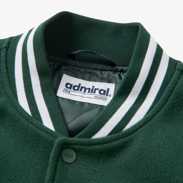 Lincoln Varsity Jacket - Dark Green