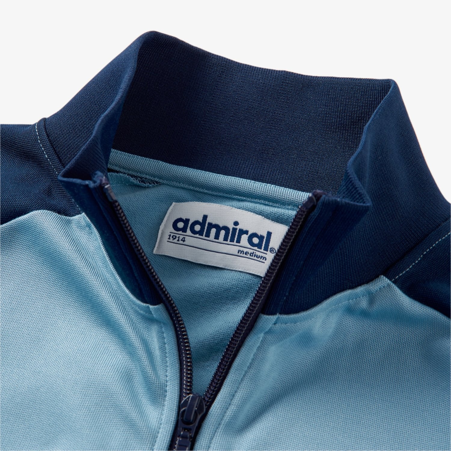 Bridge Track Top - Sky Blue/Navy - Admiral Sports