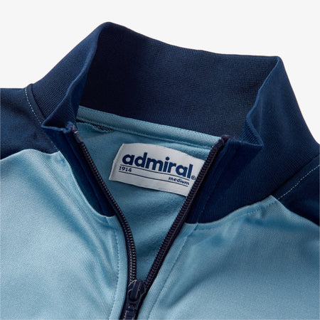 Bridge Track Top - Sky Blue/Navy