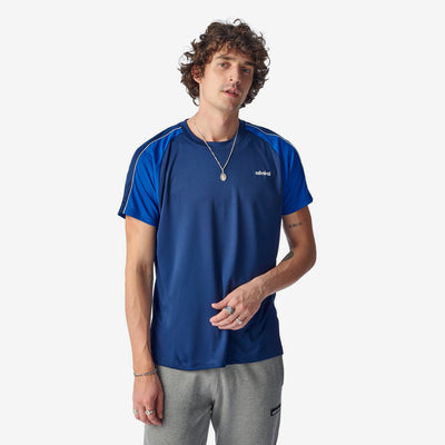 Pluto Poly T-Shirt - Navy/Royal Blue