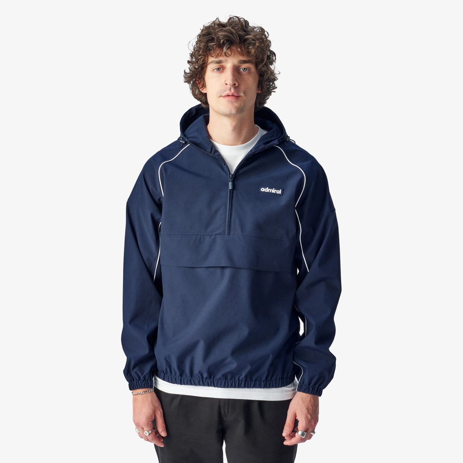 Mercury Windcheater Jacket Navy White Admiral Sports