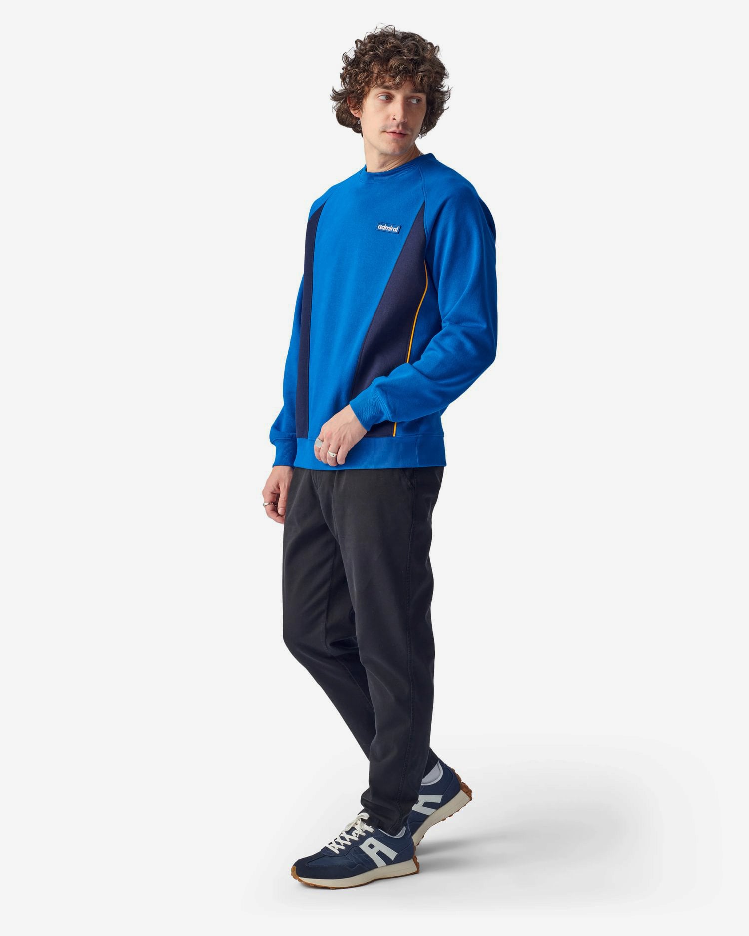 Atlas Panel Sweatshirt | Royal Blue | Admiral Sports