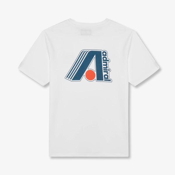 Denzell Athletic Graphic T-Shirt - White