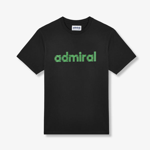 Denzell Speed Graphic T-Shirt - Black/Lime