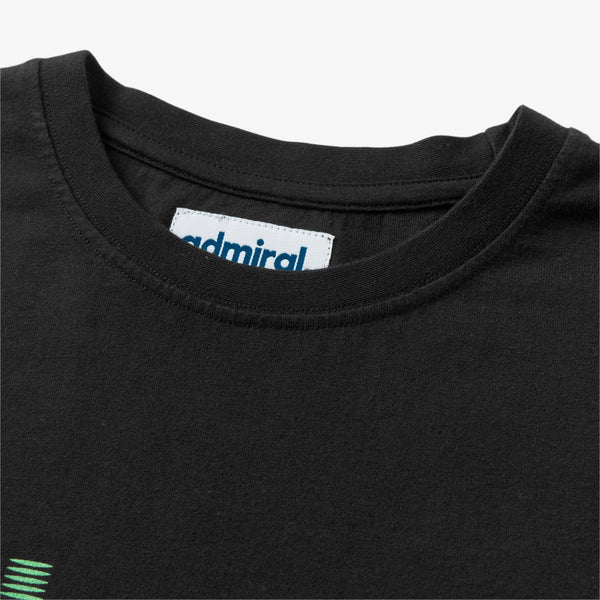 Denzell Speed Graphic T-Shirt - Black/Lime