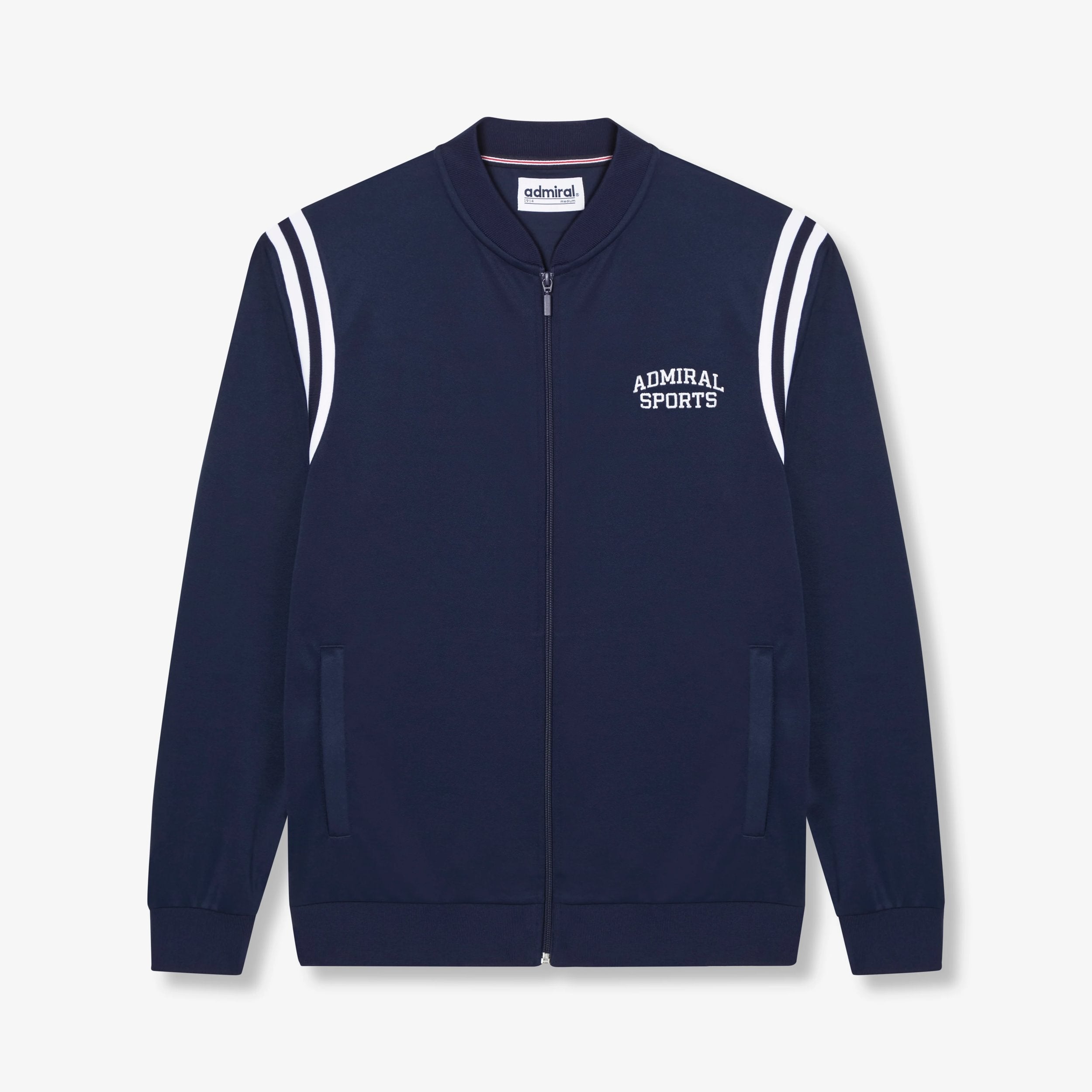 Taylor Bomber Track Top | Navy | Admiral Sports