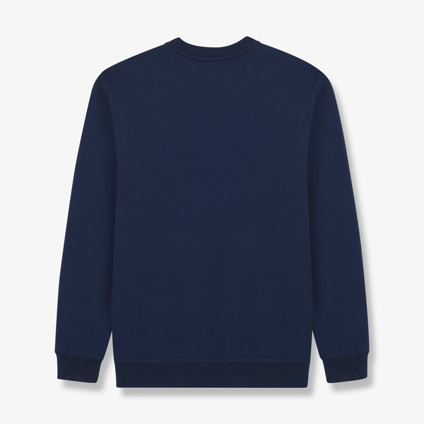 Corrigan Pique Sweatshirt - Navy