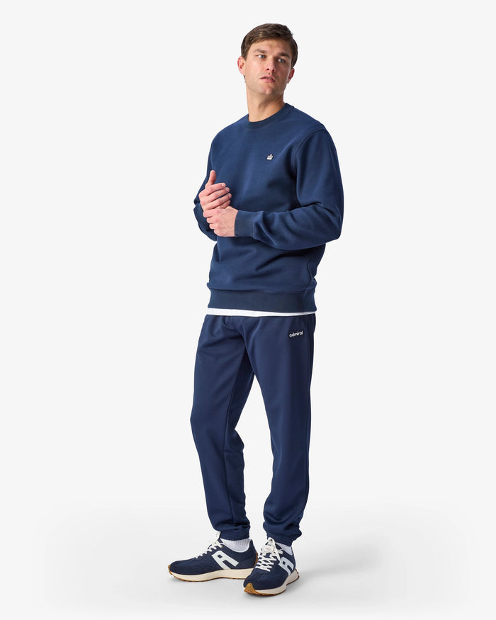 Foster Pique Track Pant - Navy