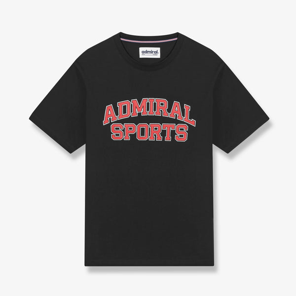 Admiral Sports Graphic T-Shirt | Black | Admiral Sports